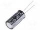 Kondenzátor  elektrolytický  THT  680uF  25VDC  Ø12,5x25mm  ±20%