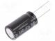 Kondenzátor  elektrolytický  THT  680uF  63VDC  Ø16x31,5mm  ±20%