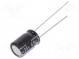 Kondenzátor  elektrolytický  THT  68uF  35VDC  Ø8x11,5mm  ±20%