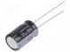 Kondenzátor  elektrolytický  THT  33uF  100VDC  Ø10x16mm  ±20%