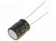 Kondenzátor  elektrolytický  THT  1000uF  10VDC  Ø10x12,5mm  ±20%