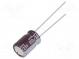 Kondenzátor  elektrolytický  THT  150uF  25VDC  Ø8x11,5mm  ±20%
