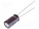 Kondenzátor  elektrolytický  THT  100uF  50VDC  Ø8x11,5mm  ±20%