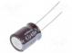 Kondenzátor  elektrolytický  THT  4,7uF  400VDC  Ø10x12,5mm  ±20%