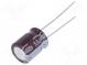 Kondenzátor  elektrolytický  THT  5,6uF  400VDC  Ø10x12,5mm  ±20%
