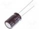 Kondenzátor  elektrolytický  THT  6,8uF  400VDC  Ø10x16mm  ±20%