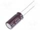Kondenzátor  elektrolytický  THT  10uF  450VDC  Ø10x20mm  ±20%
