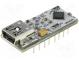 Modul  USB  basic UART  DIP16,USB B mini  3Mbps