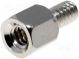 Skrutka s hlavou so závitom  UNC4-40  Dĺ.závitu  5,2mm