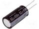 Kondenzátor  elektrolytický  THT  82uF  450VDC  Ø16x31,5mm  ±20%