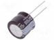 Kondenzátor  elektrolytický  low ESR  THT  1000uF  25VDC  Ø18x15mm