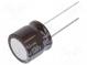 Kondenzátor  elektrolytický  low ESR  THT  100uF  100VDC  Ø16x15mm
