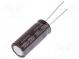 Kondenzátor  elektrolytický  THT  100uF  200VDC  Ø12,5x31,5mm