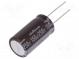 Kondenzátor  elektrolytický  THT  150uF  250VDC  Ø16x31,5mm  ±20%