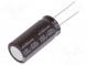 Kondenzátor  elektrolytický  THT  100uF  400VDC  Ø16x35,5mm  ±20%