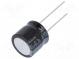 Kondenzátor  elektrolytický  THT  4700uF  6,3VDC  Ø16x15mm  ±20%