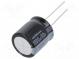 Kondenzátor  elektrolytický  THT  1000uF  50VDC  Ø18x20mm  ±20%