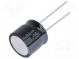 Kondenzátor  elektrolytický  THT  1000uF  35VDC  Ø16x15mm  ±20%