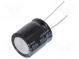 Kondenzátor  elektrolytický  THT  100uF  160VDC  Ø18x20mm  ±20%