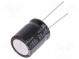 Kondenzátor  elektrolytický  THT  68uF  160VDC  Ø16x20mm  ±20%