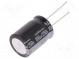 Kondenzátor  elektrolytický  THT  100uF  250VDC  Ø18x25mm  ±20%