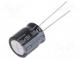 Kondenzátor  elektrolytický  THT  1000uF  25VDC  Ø12,5x15mm  ±20%