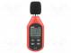 Merací prístroj  intenzity zvuku  LCD,podsvietený  150x52x27mm