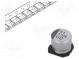 Kondenzátor  elektrolytický  SMD  10uF  50VDC  Ø6,3x5,8mm  ±20%