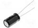 Kondenzátor  elektrolytický  THT  47uF  10VDC  Ø4x11mm  ±20%  100mA