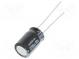 Kondenzátor  elektrolytický  THT  2200uF  10VDC  Ø10x16mm  ±20%