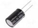 Kondenzátor  elektrolytický  THT  6800uF  10VDC  Ø16x25mm  ±20%