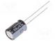 Kondenzátor  elektrolytický  THT  68uF  63VDC  Ø8x11,5mm  ±20%