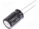 Kondenzátor  elektrolytický  THT  68uF  160VDC  Ø12,5x20mm  ±20%