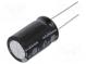 Kondenzátor  elektrolytický  THT  47uF  400VDC  Ø16x25mm  ±20%