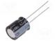 Kondenzátor  elektrolytický  THT  4,7uF  400VDC  Ø10x12,5mm  ±20%