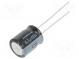 Kondenzátor  elektrolytický  THT  4,7uF  450VDC  Ø10x12,5mm  ±20%