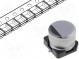 Kondenzátor  elektrolytický  SMD  47uF  25VDC  Ø6,3x5,8mm  ±20%