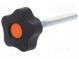 Otočný regulátor  Ø  32mm  Vonkaj.závit  M6  50mm  H  23mm