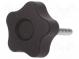 Otočný regulátor  Ø  40mm  Vonkaj.závit  M6  30mm  H  27mm