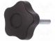 Otočný regulátor  Ø  50mm  Vonkaj.závit  M8  40mm  H  32mm