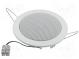 Reproduktor  vodotesný  20W  8Ω  Ø135x43mm  75÷20000Hz  Ø 135mm