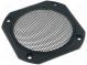 Reproduktorová mriežka  82x82x6mm  Mat  polykarbonát