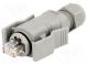 Zástrčka  RJ45  Variosub  PIN  8  Kat  5e  tienené  26AWG-22AWG  IP67