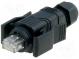 Zástrčka  RJ45  Variosub  PIN  8  pozlátený  Usporiad.kol  8p8c