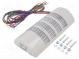 Signalizátor  signalizačný stĺpik  LED  24VDC  24VAC  IP54  WEP