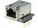Modul  Ethernet  Komp  W5200  3,3VDC  SPI  RJ45,kolíková lišta
