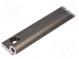 Samostatná lišta  hliník  Ø  16mm  L  750mm  DryLin® W