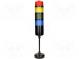 Signalizátor  signalizačný stĺpik  LED  18÷32VDC  IP54  Ø75x498mm