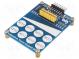 Senzor  dotykové  kapacitný  GPIO,I2C  2,4÷5,5VDC  Kanály  16