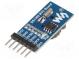 Modul  RTC  DS1302  SPI  2÷5,5VDC  kolíkový  31x15mm  4g